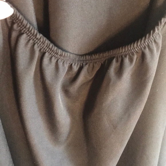 Juniors Hi-low dress with open back - gray/Black - Picture 4 of 4